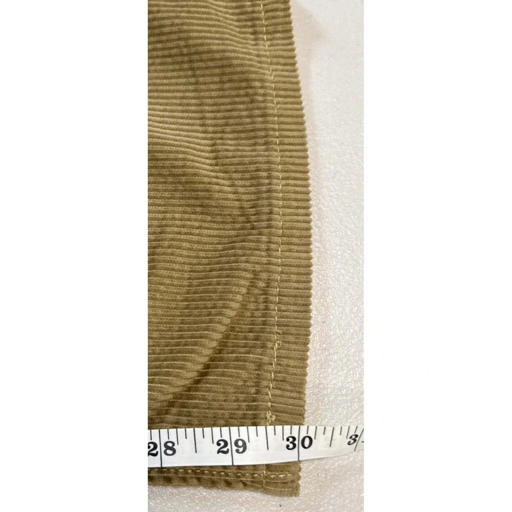 Levis Low Pro Corduroy Pants Mens 31x30 Harvest Gold Tan Straight A0964-1839 NWT